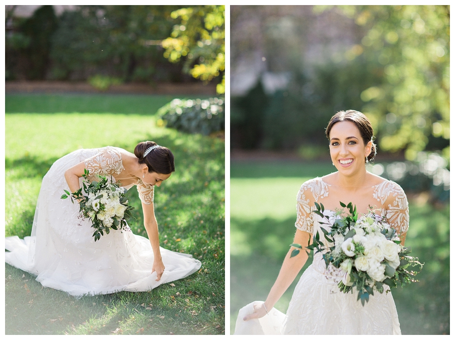fine art photography of bride at the Art Institute, Chicago