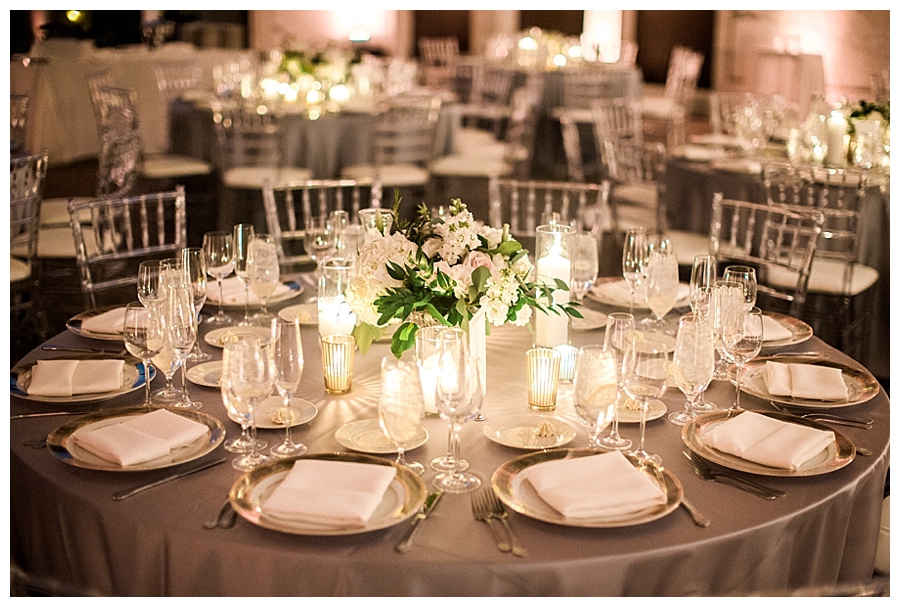 fine art wedding photography of black tie reception at Chicago Cultural Center, Chicago