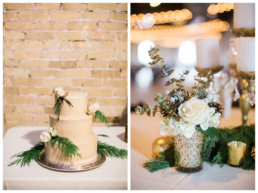 fine art wedding photography of winter wedding details at the Lageret