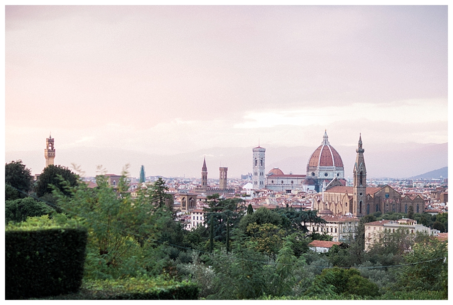 luxury destination wedding at Villa La Vedetta in Florence, Italy