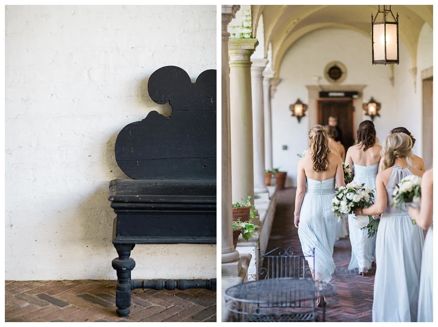 Bridal party arriving at the Villa Terrace Museum of Decorative Arts