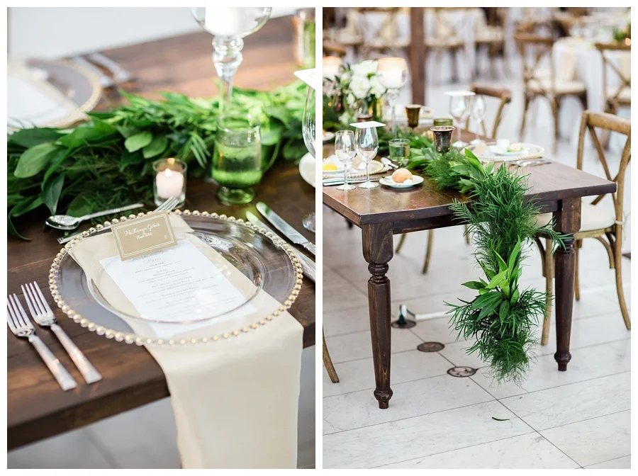 luxury floral design for Milwaukee Art Museum wedding
