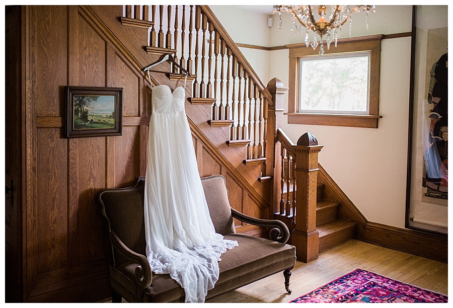 Sarah Seven gown at the Farm at Dover