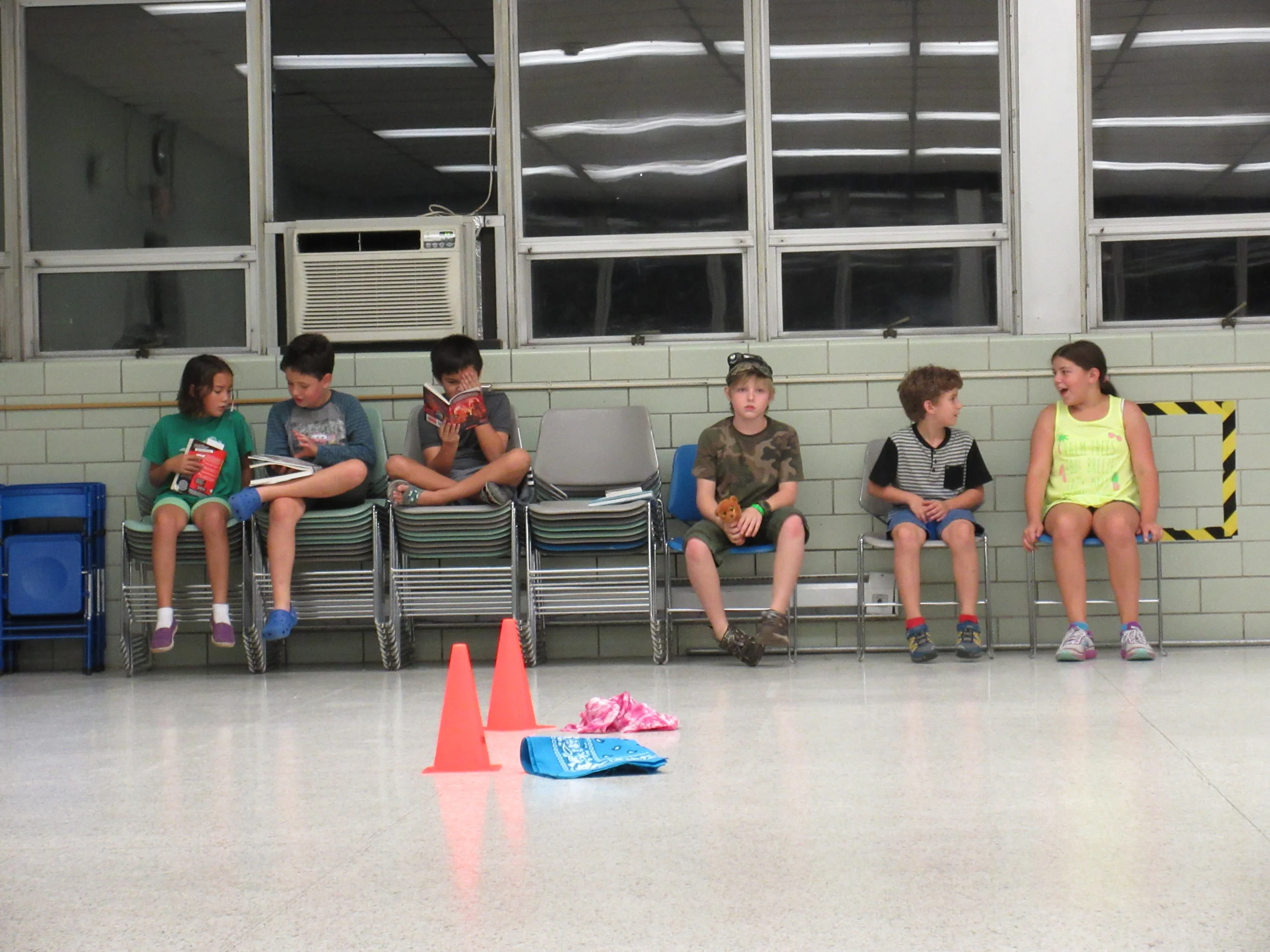 Fun on the sidelines.