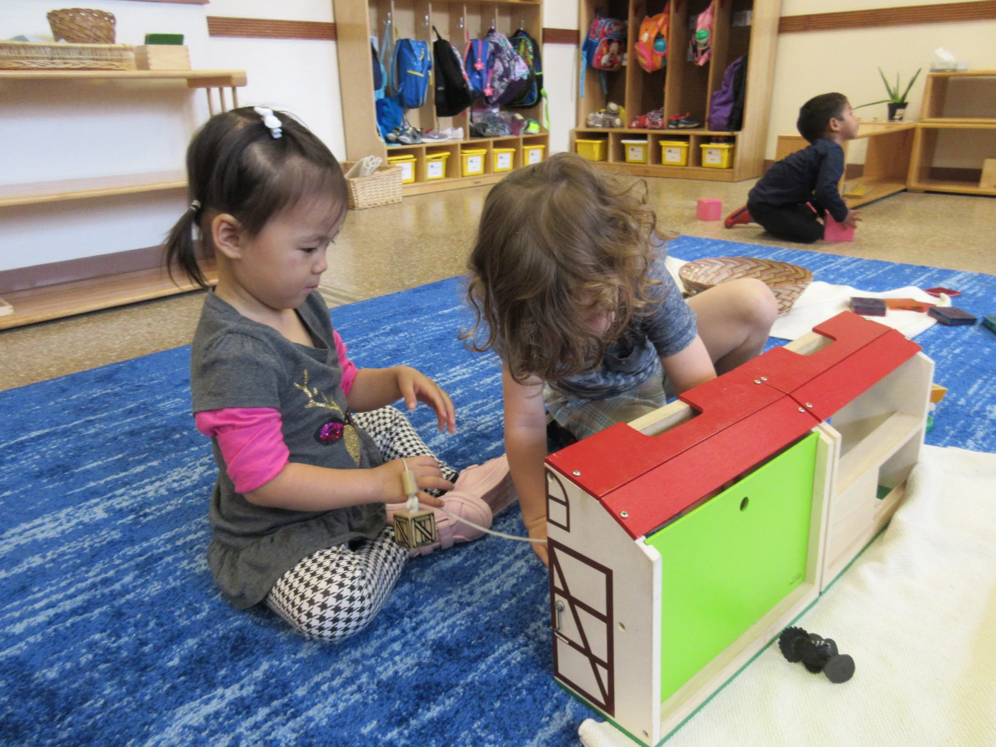 Finding new friends to share work with.