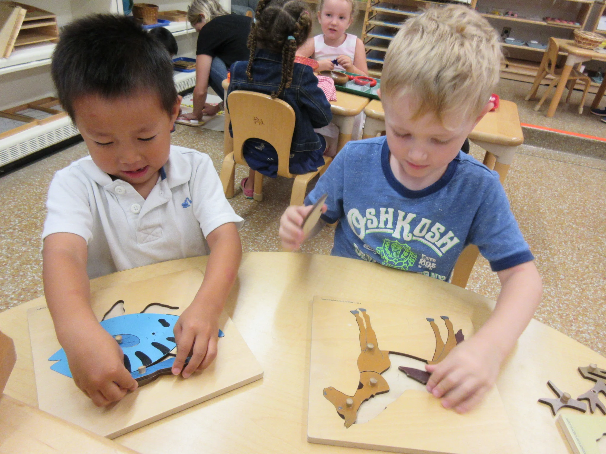 Dueling parts of animals puzzles! Always fun with a friend!
