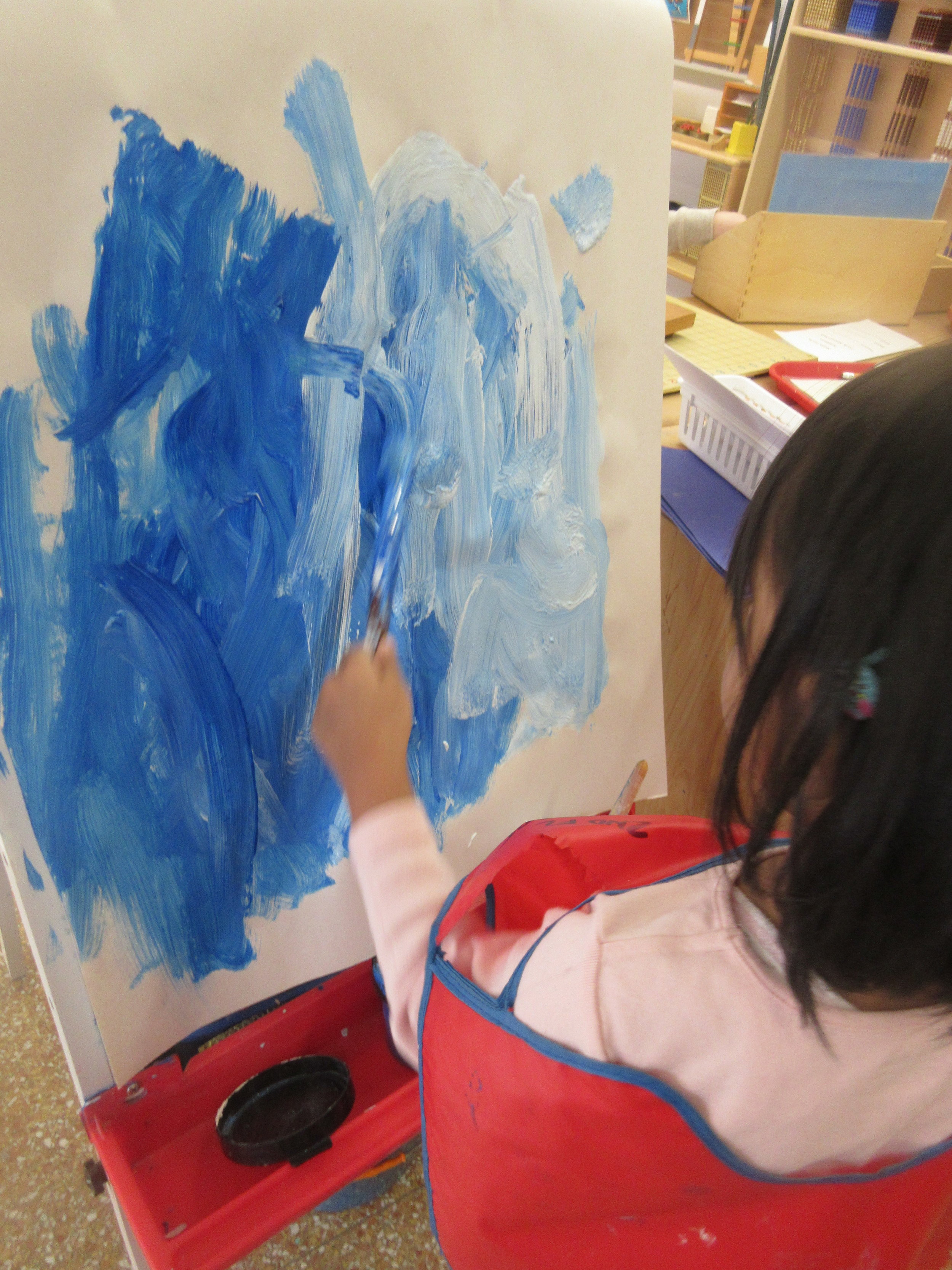 Creating a masterpiece! 