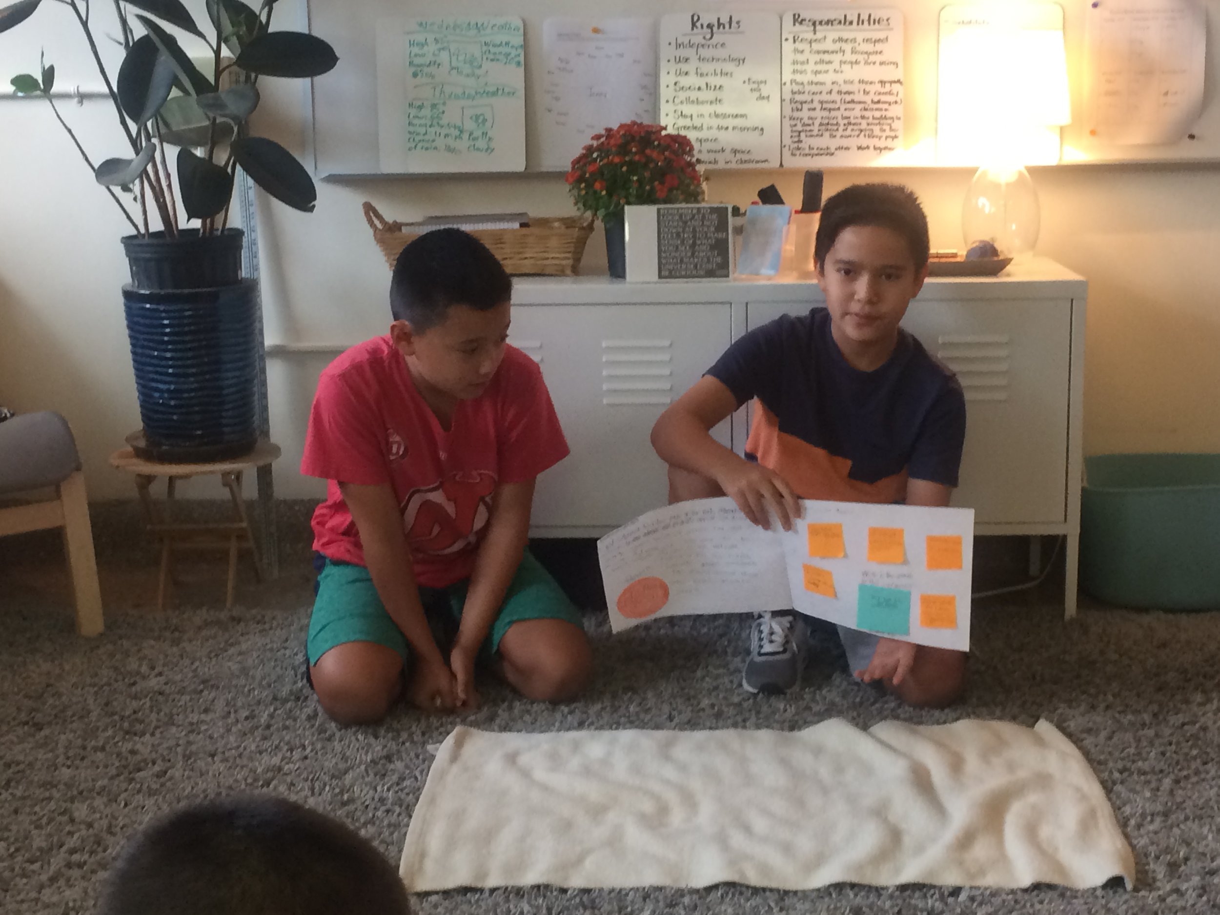 Becoming the teacher: Parts of Speech Presentations