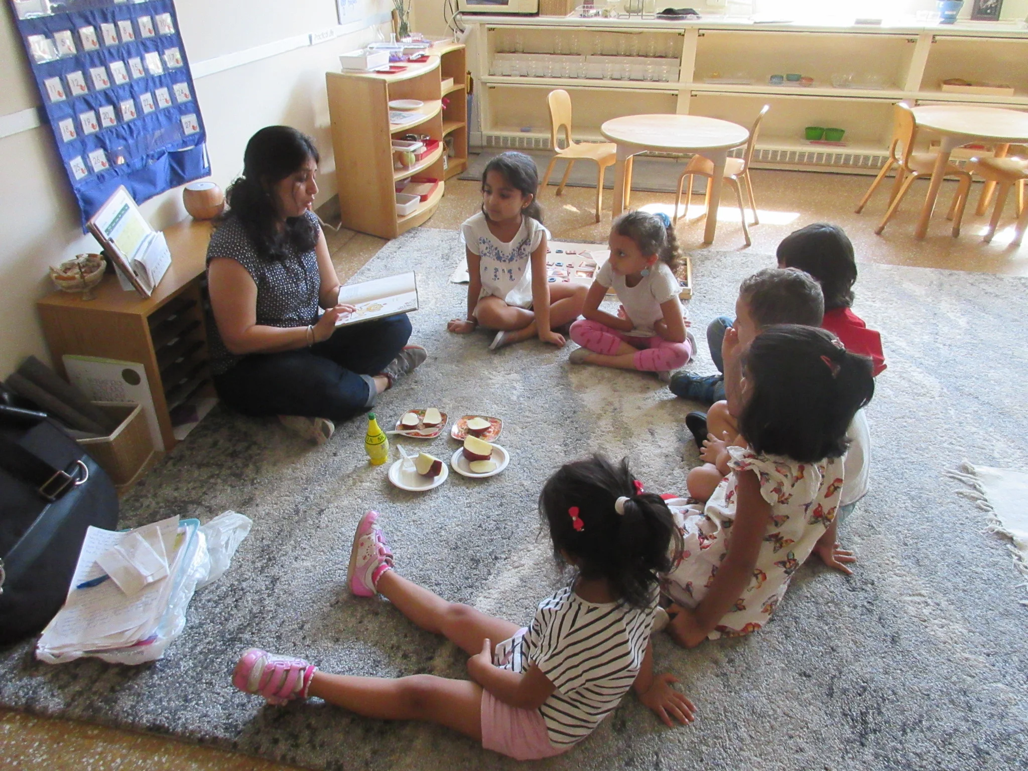 Learning all about apples (and preparing for our Apple tasting lesson!)