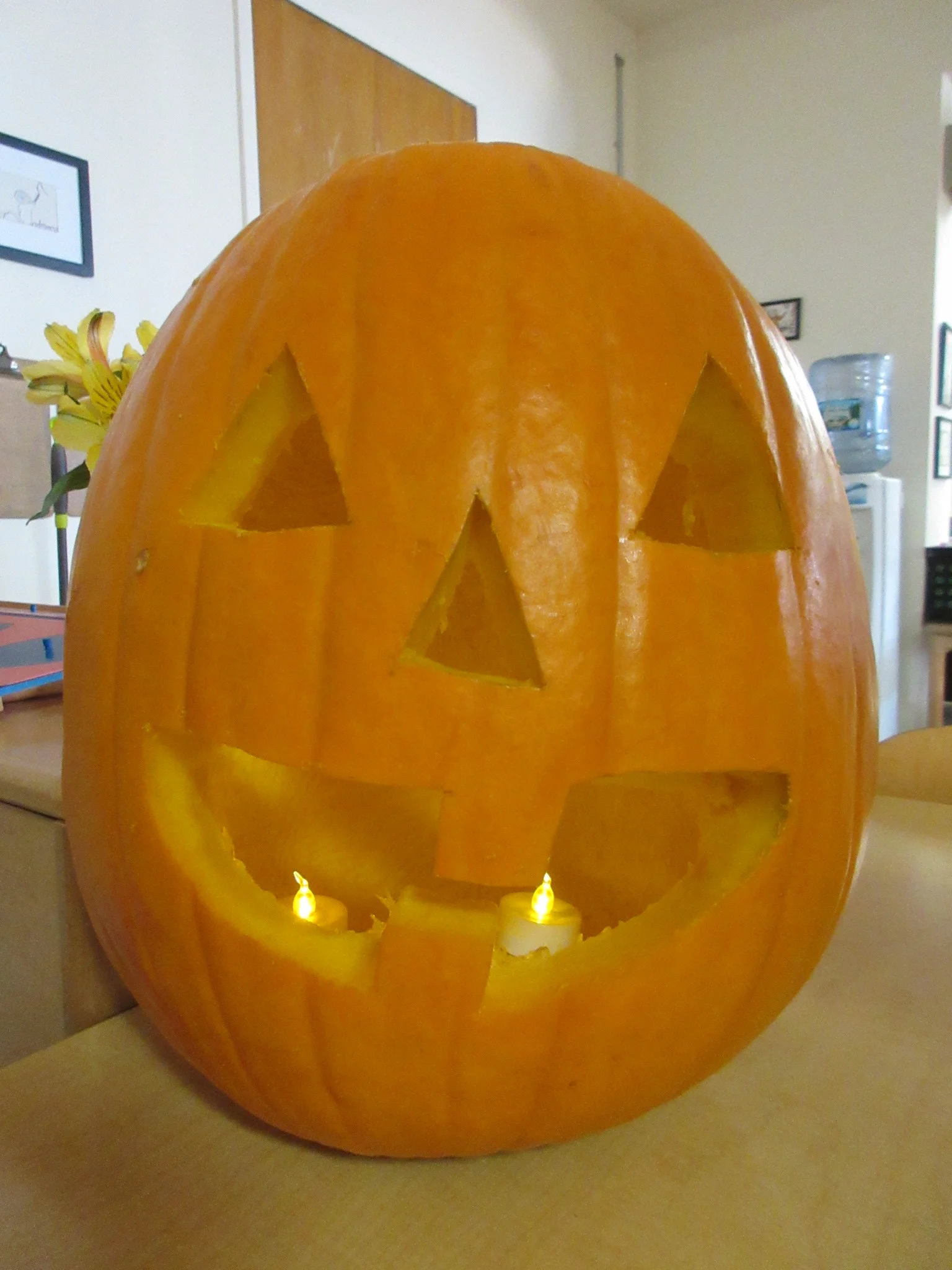Our jack o lantern!