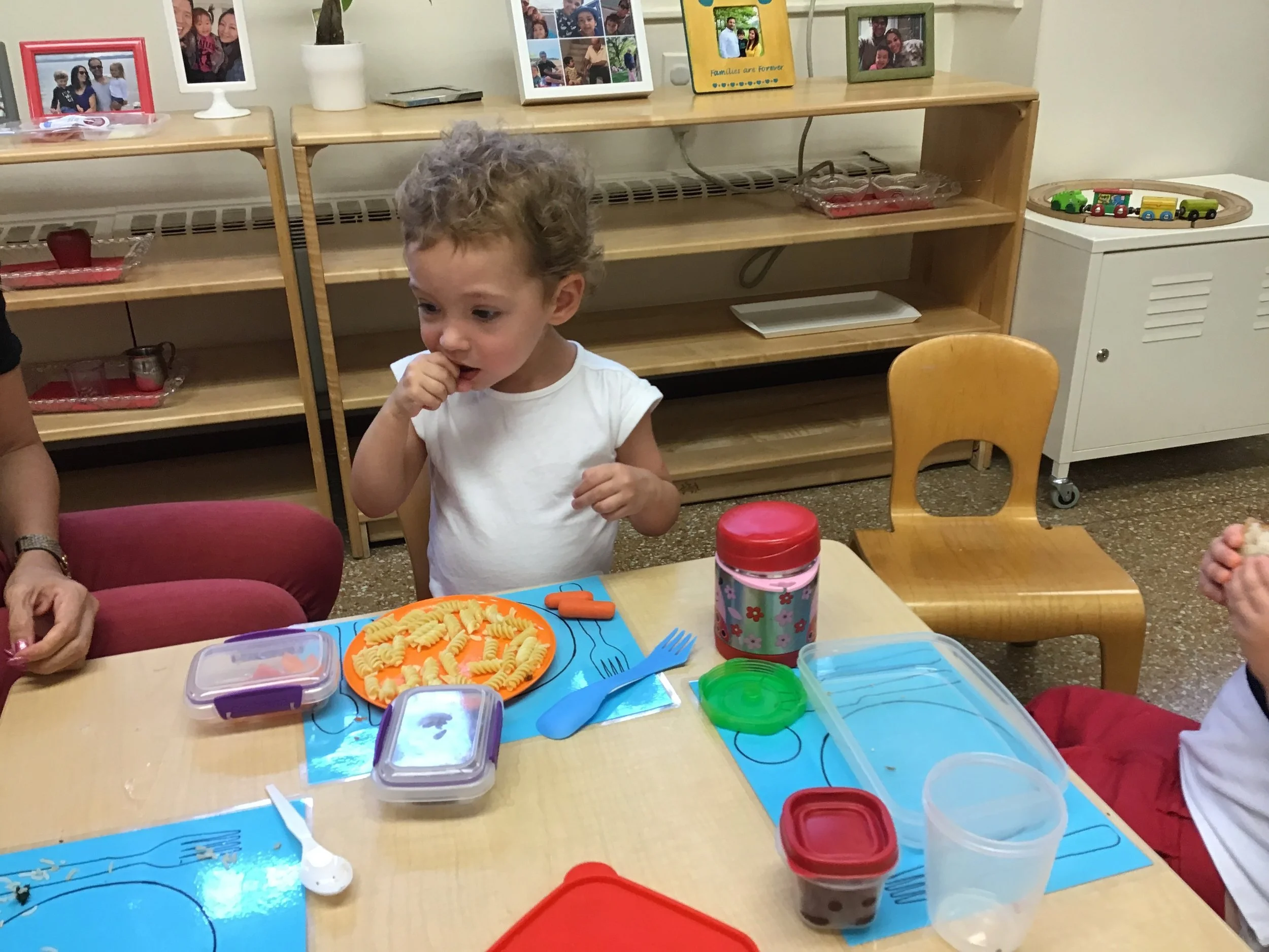 Lunch time in Triangle Room!