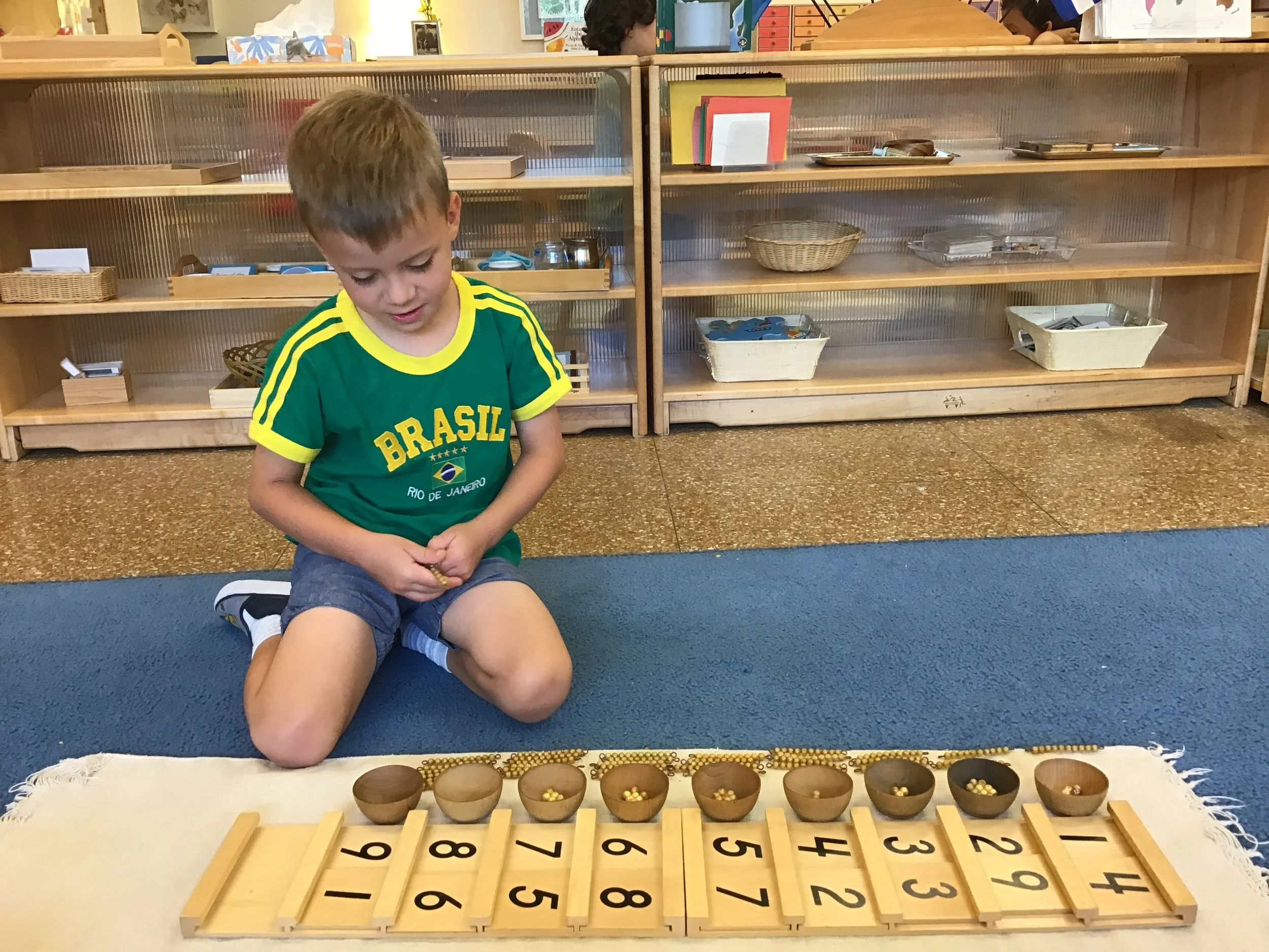 Forming numbers with the Tens Beads and Board