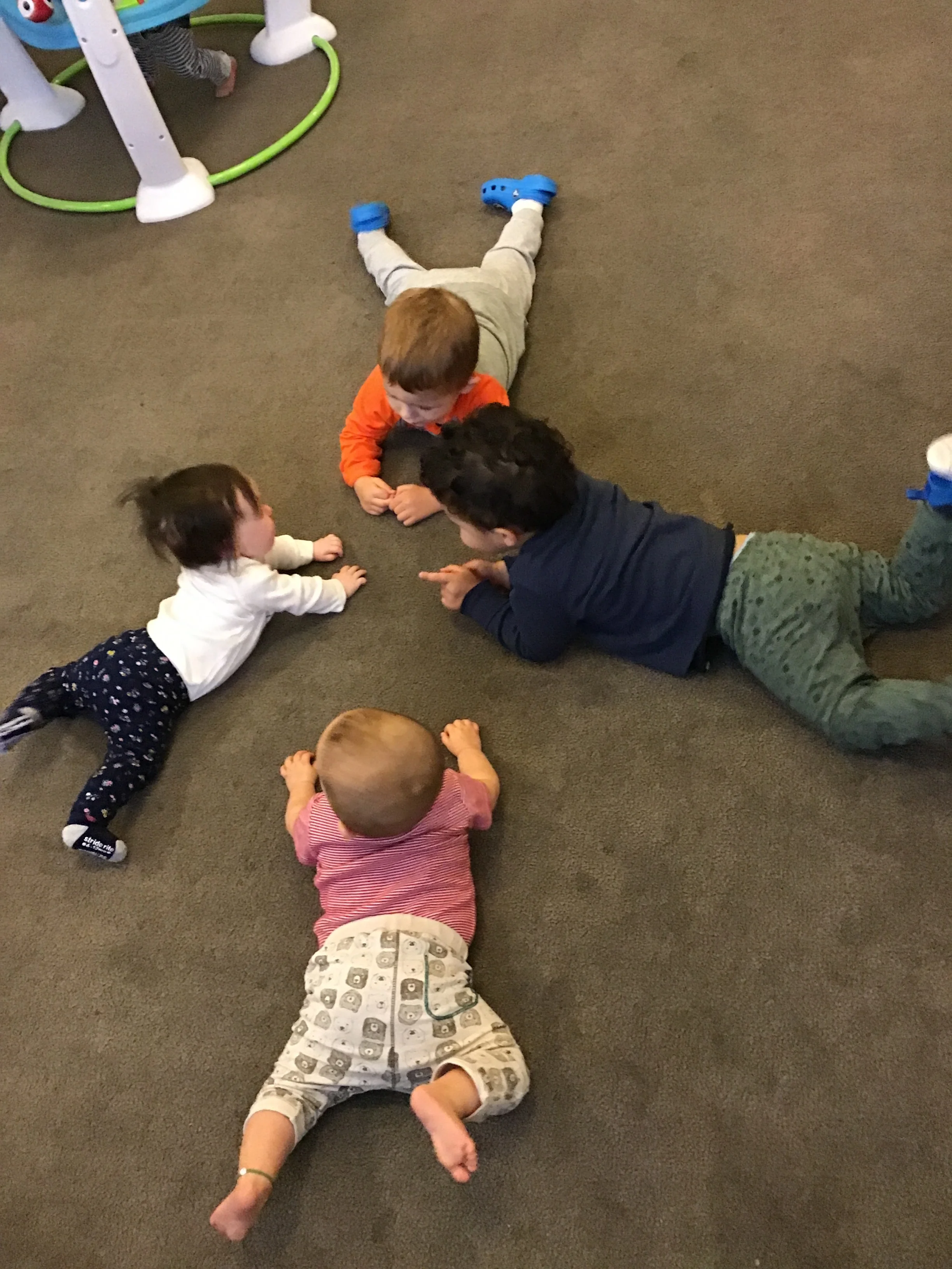 Bonding with our Wee friends!