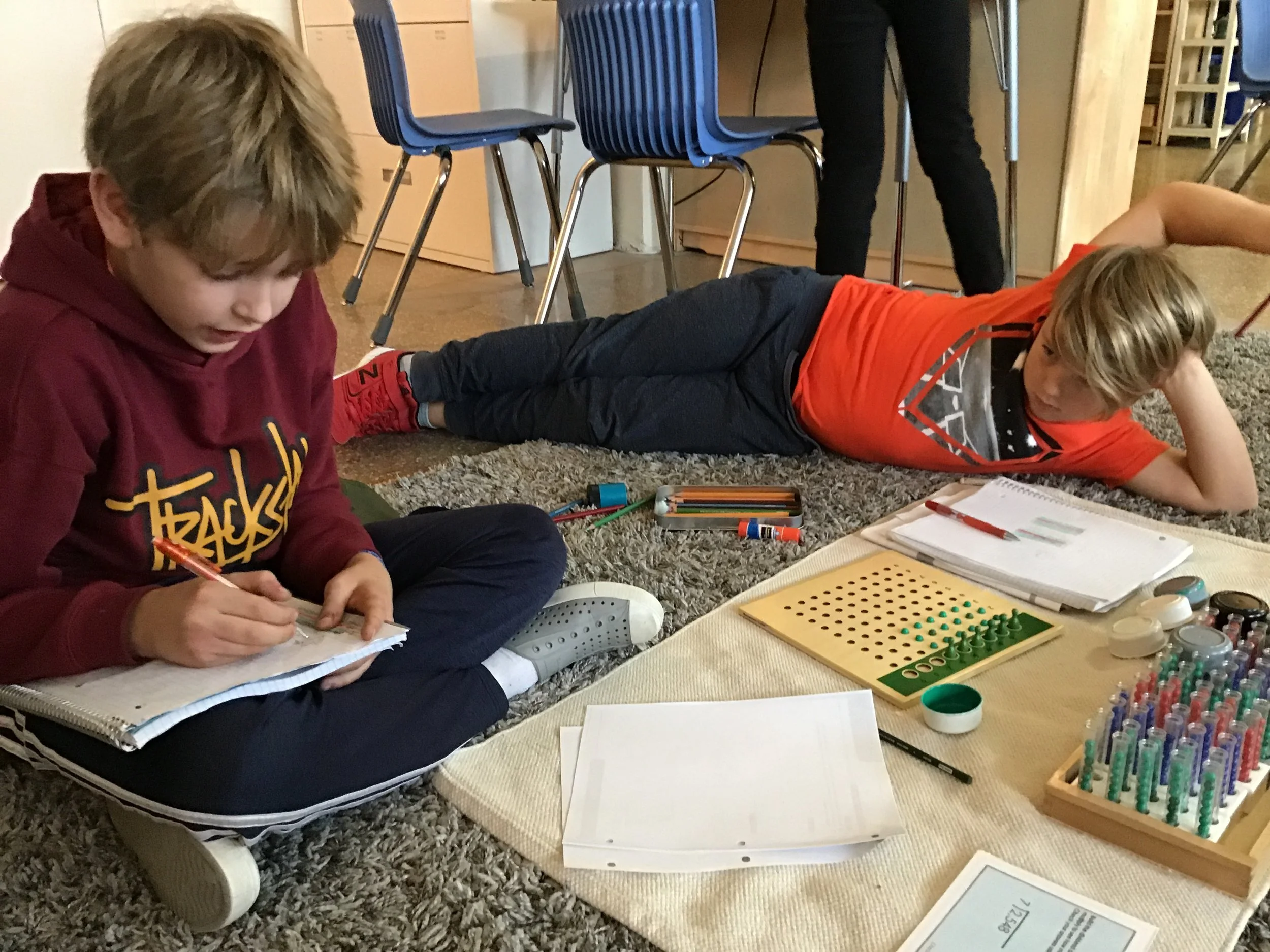 Tackling test tubes together!
