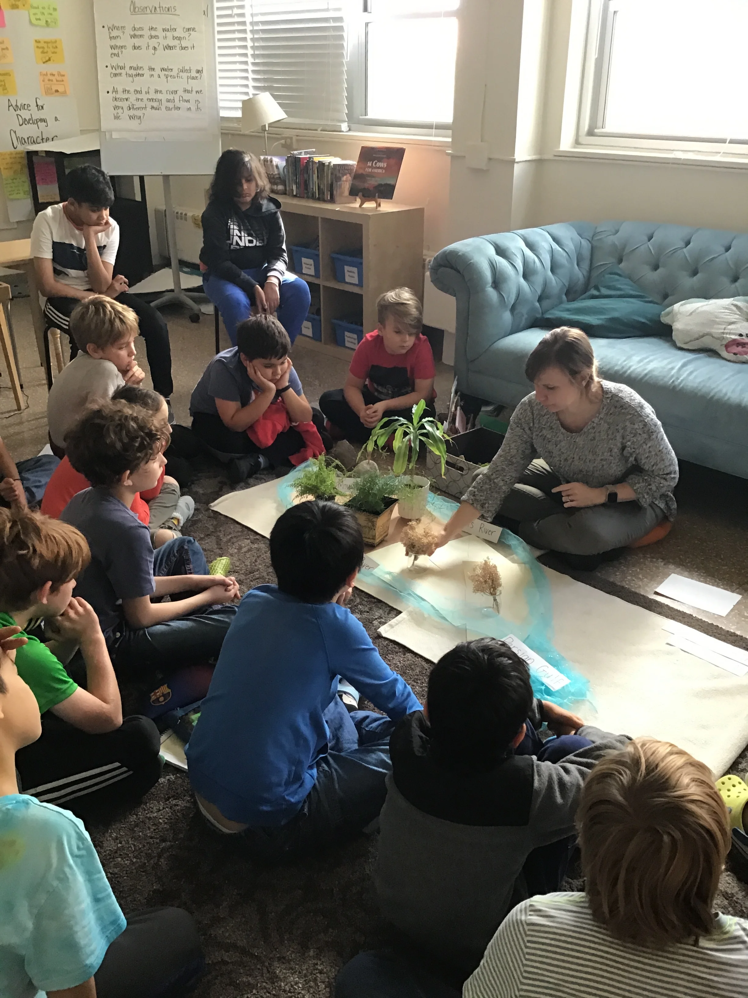 Beginning our study of Ancient Mesopotamia by discussing the Fertile Crescent and the Tigris and Euphrates rivers.