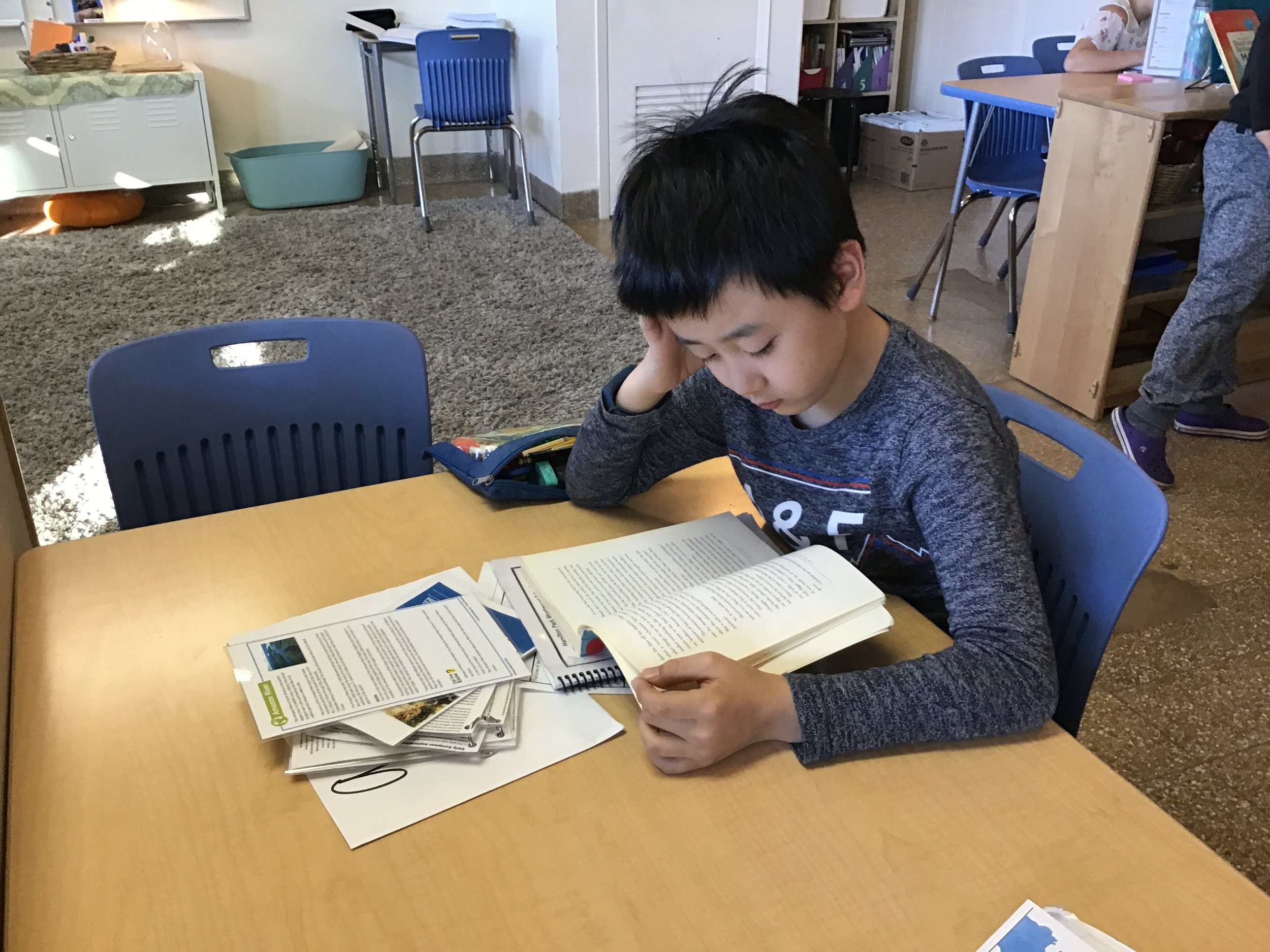 Reading the memoirs of well-known authors for Writers’ Workshop