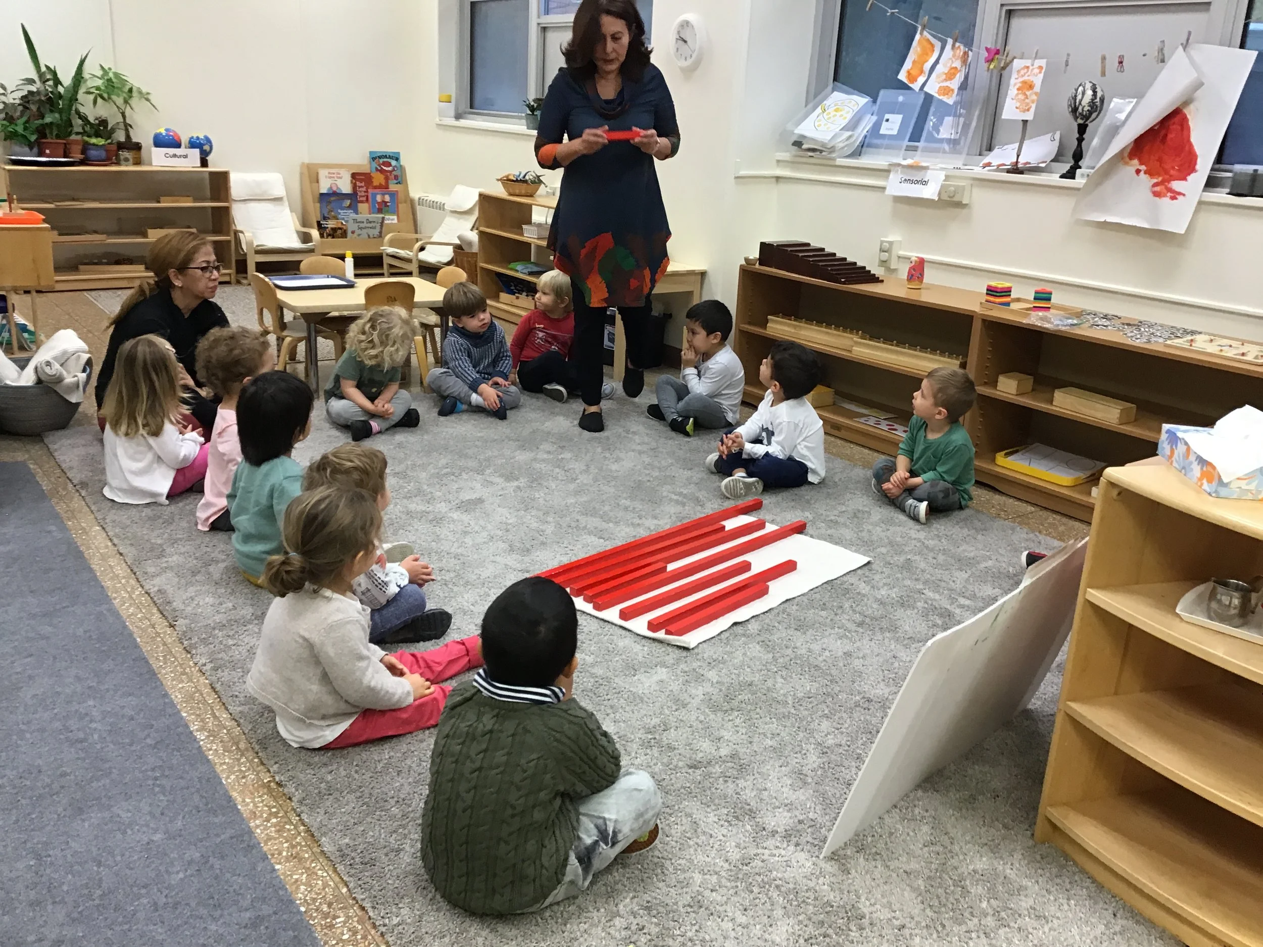 Group lesson with the Red Rods