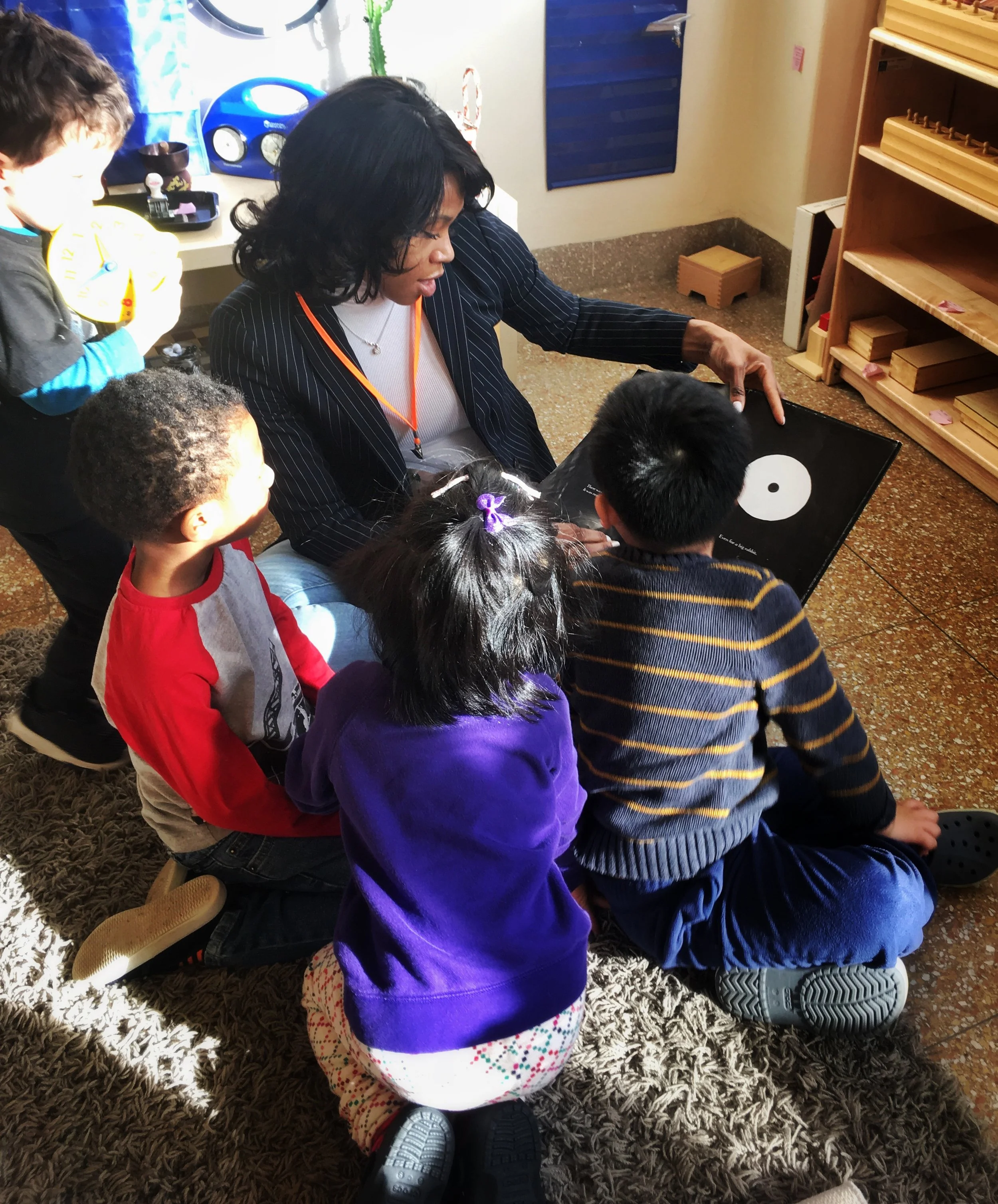 Story time with Silver Room parents is the best!