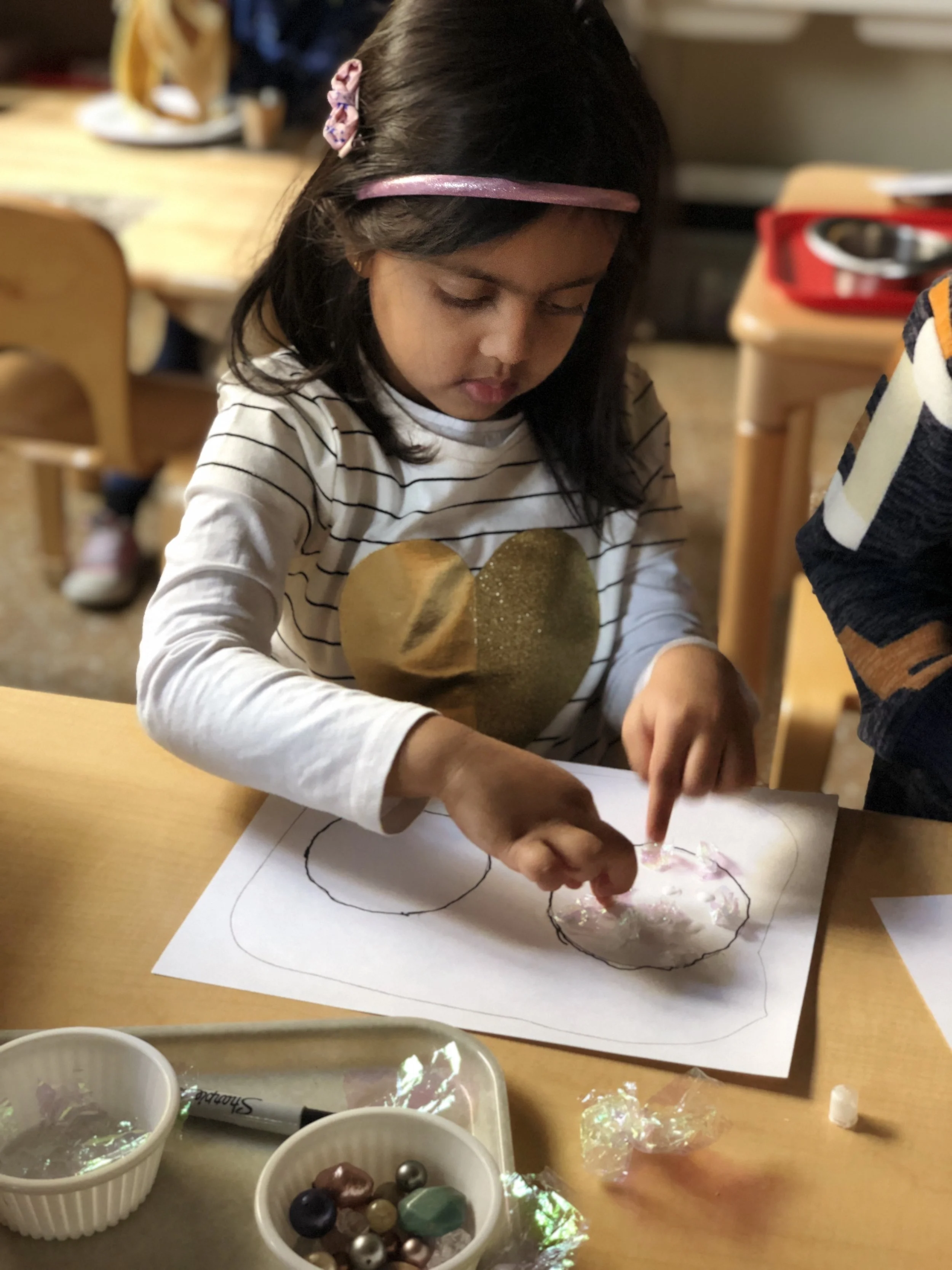 Recreating our favorite classroom work for Montessori Week!