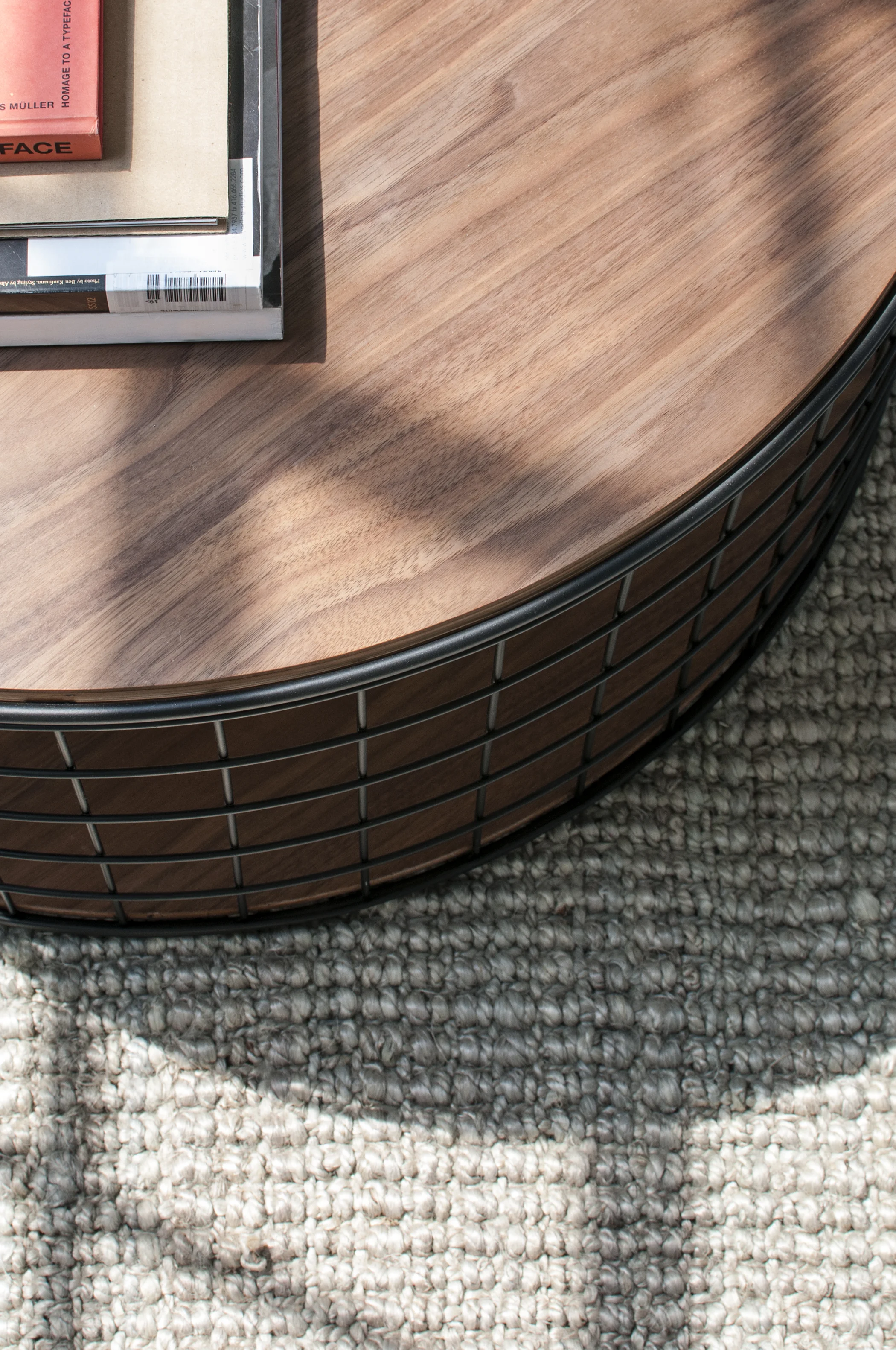 Wireframe Coffee Table - Walnut & Black - L01.jpg