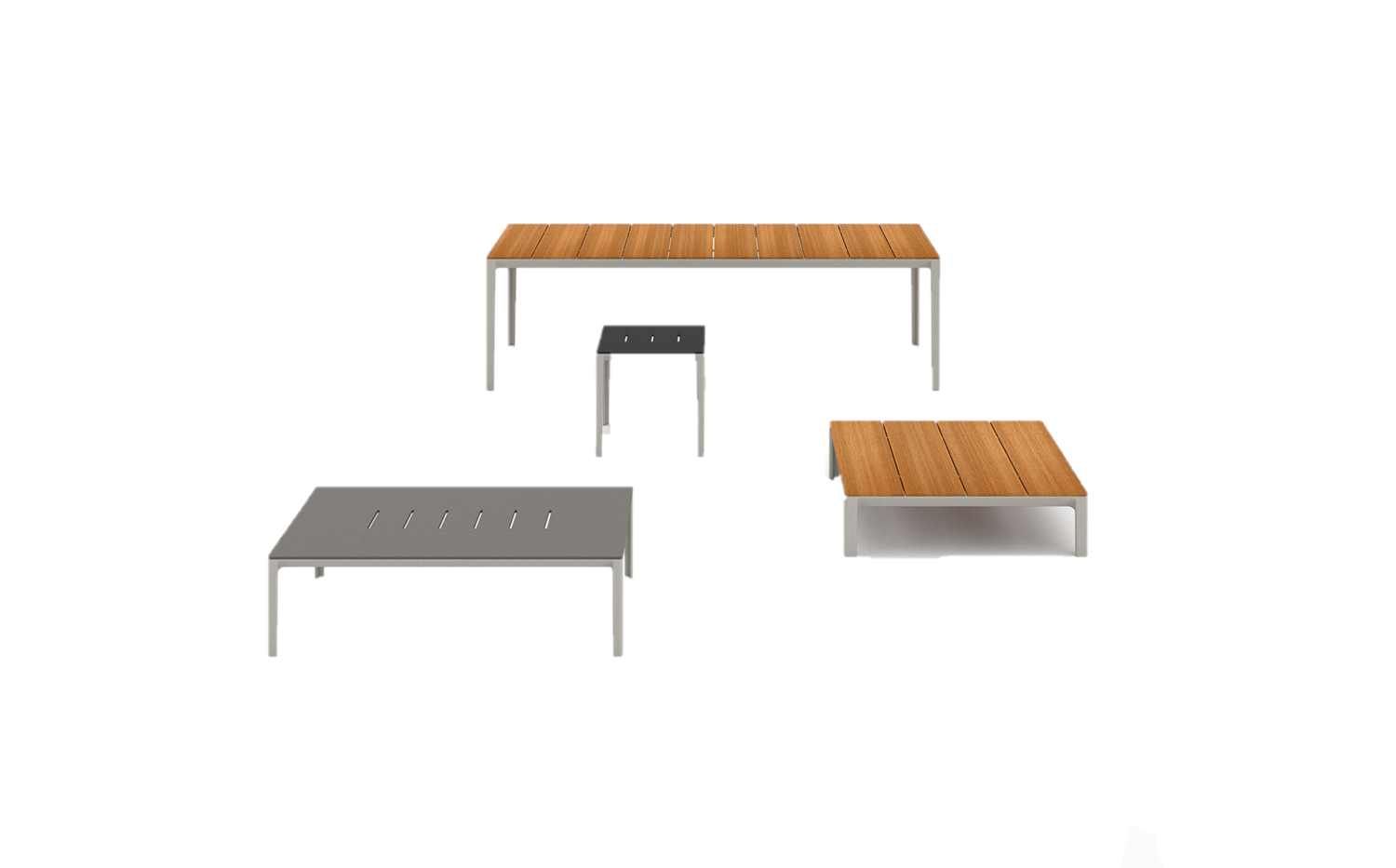 Able Outdoor Table by Bensen