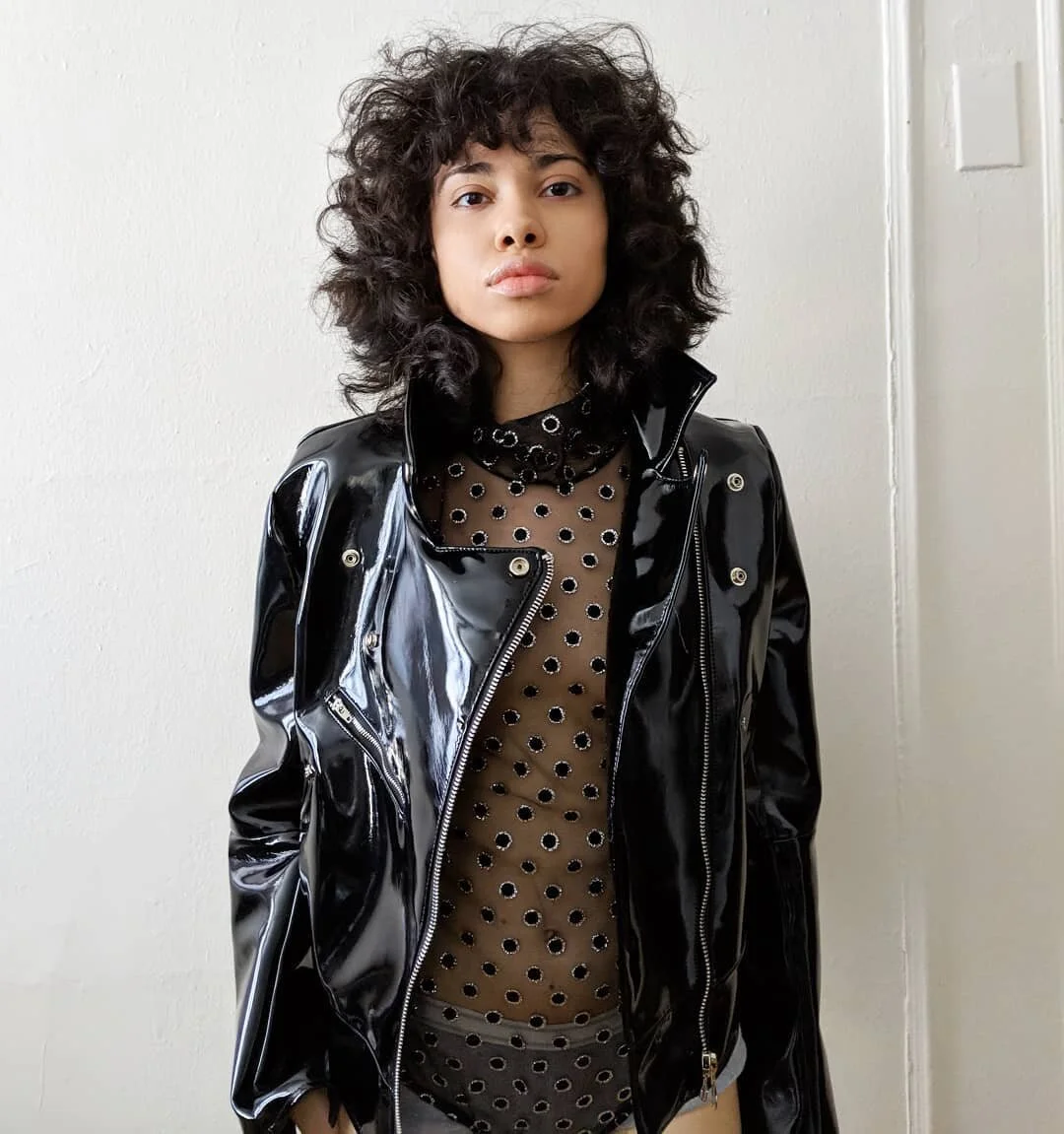 More #castings with @yiyi.elena wearing @fatale_maison (tap to buy)
.
Get my things here ➡️ www.fatalemaison.com
.
#saturdays #rockstyle #edgyfashion #performer #tuxedo #vinyl #gohard #editorial #summer #brooklyn #goodvibes #sensational #vision #hers