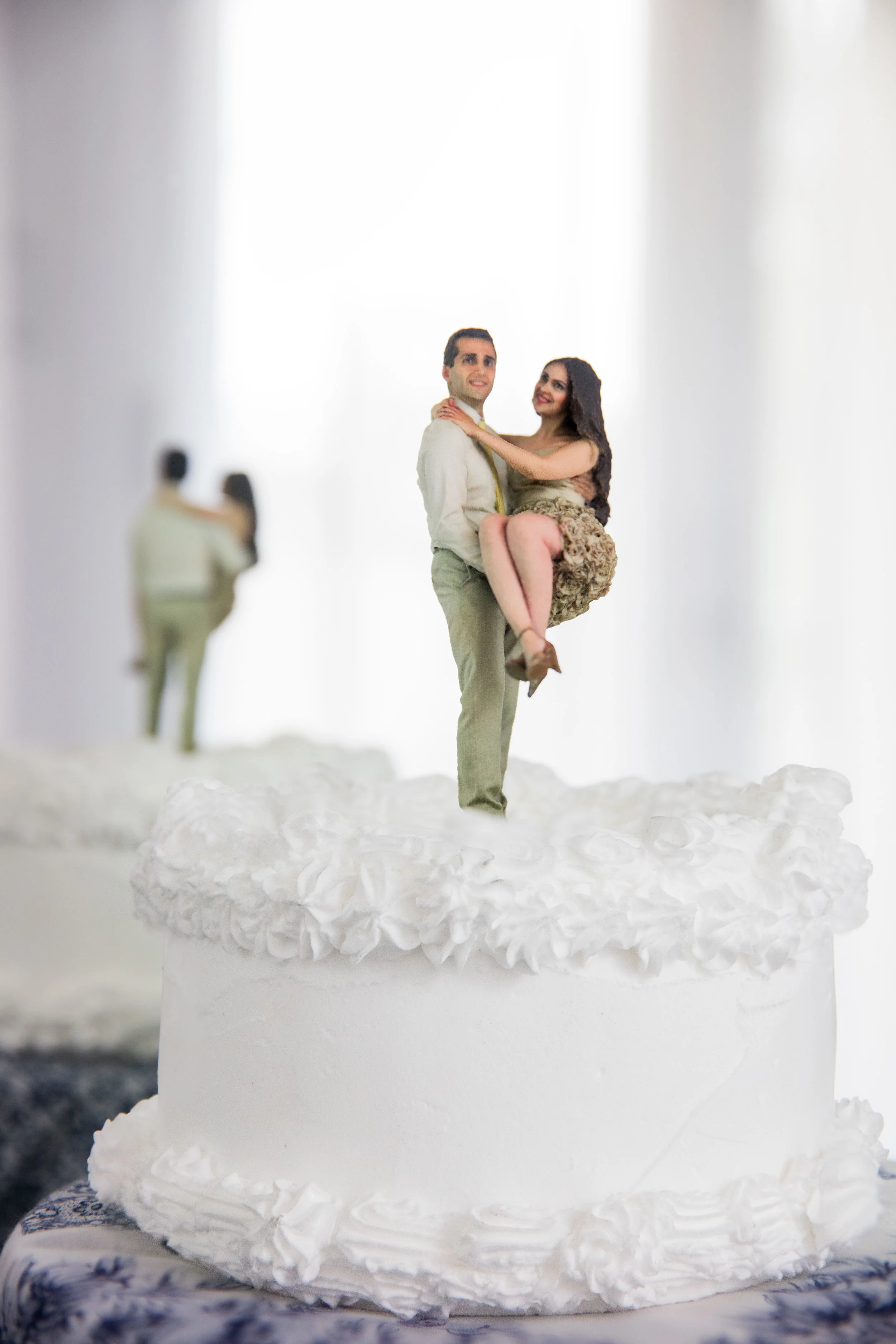 Some brides wear the dress for the rehearsal dinner