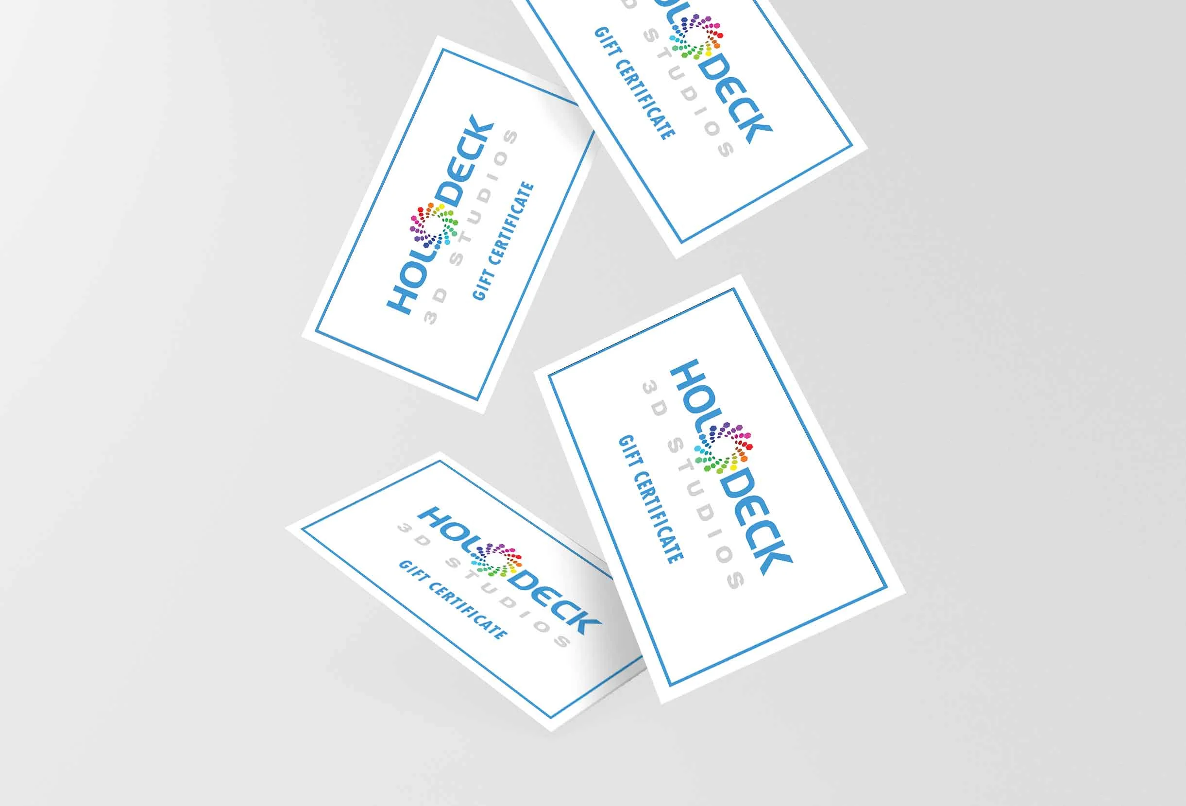 Holodeck 3D Gift Cards