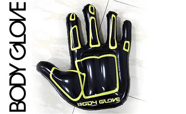 Inflatable Hands for Body Glove