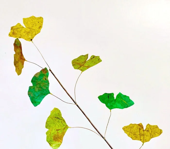 Artisan Hanging Mobiles Leaves — Mattie O. Artworks