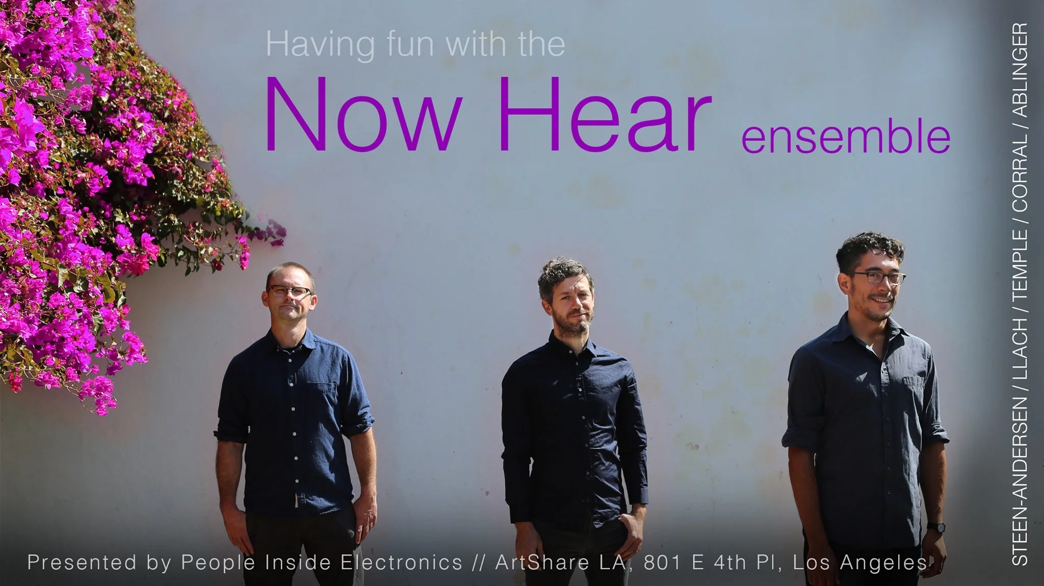 Having Fun with the Now Hear Ensemble