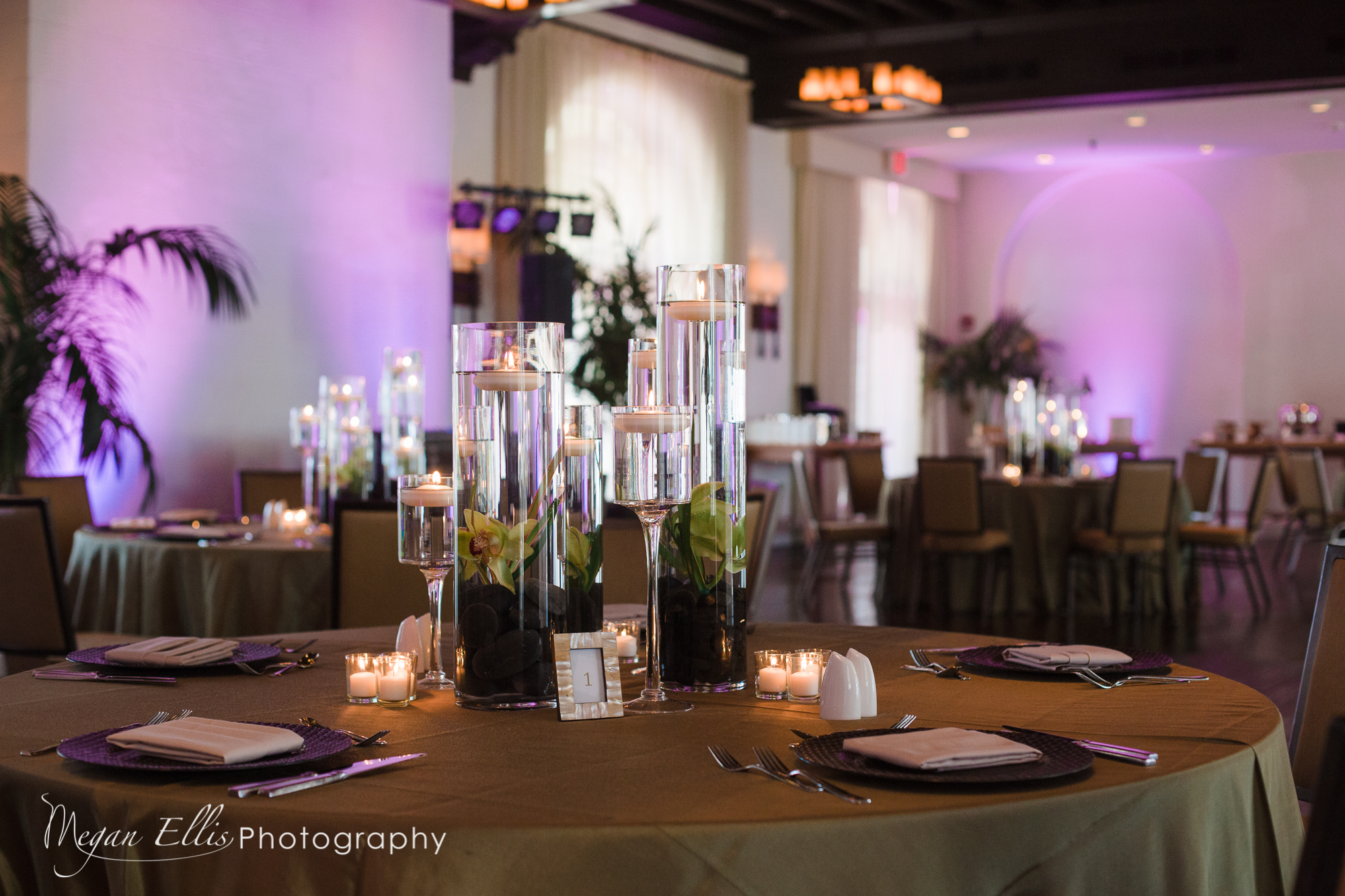 Key West Wedding Uplighting