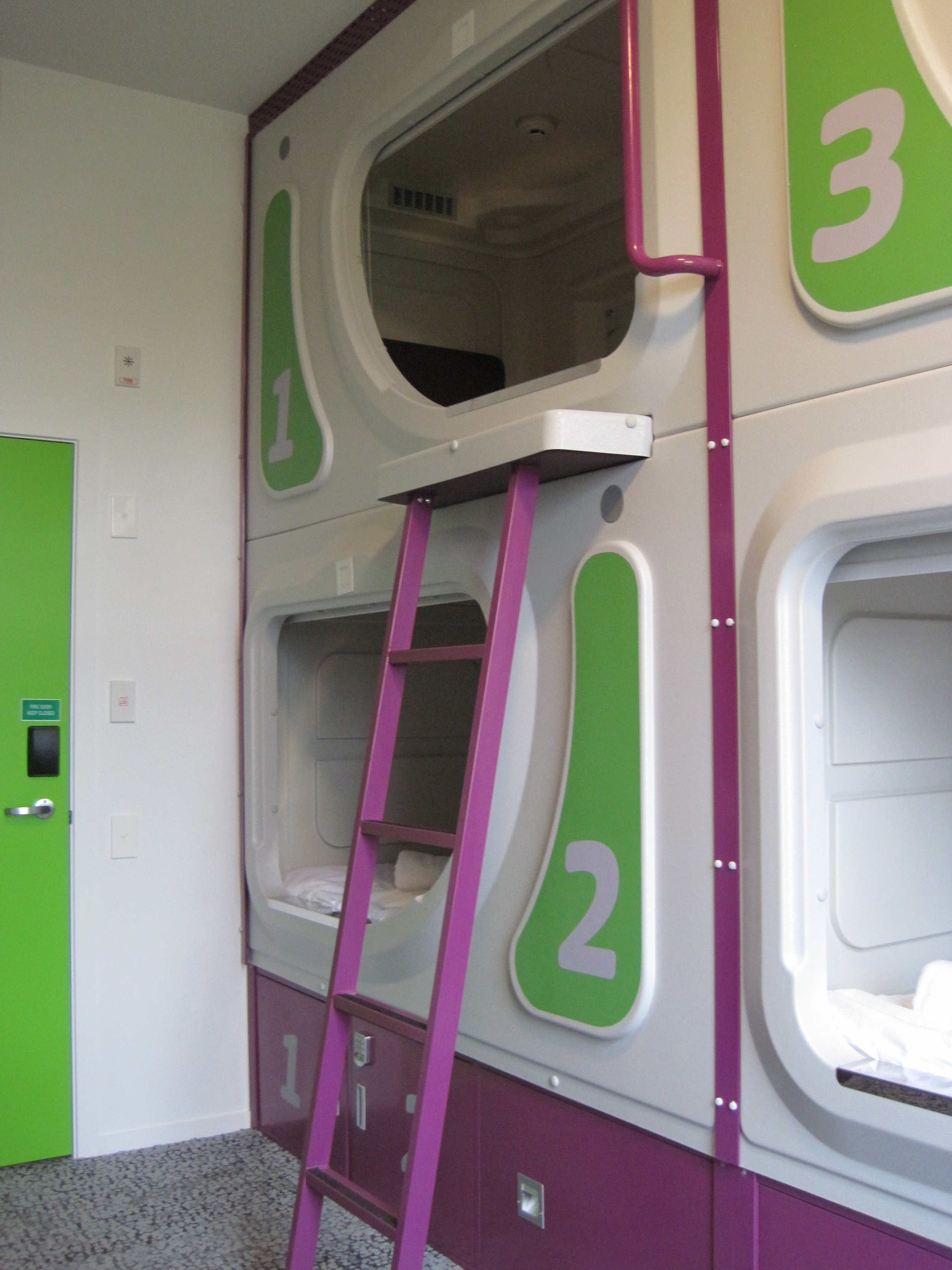 Jucy Snooze Christchurch - Japanese Inspired Sleeping Pods