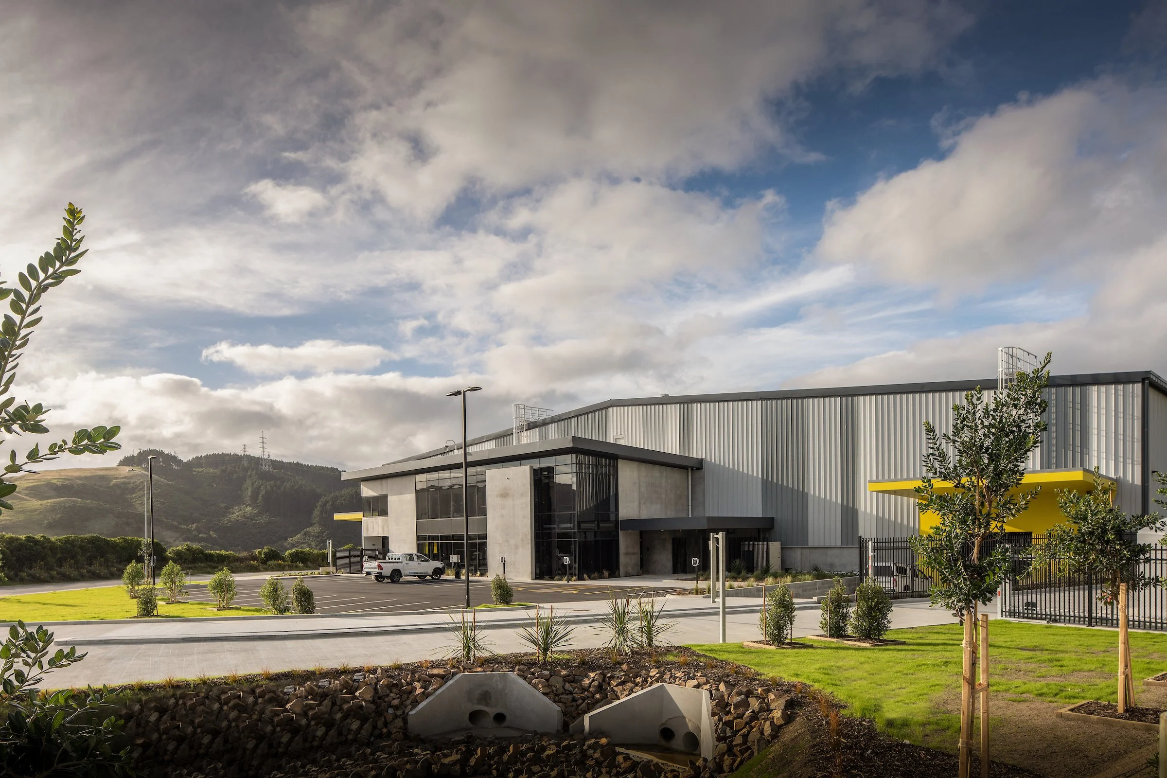 New Zealand Post's Courier Sortation Facility, newly located in Grenada