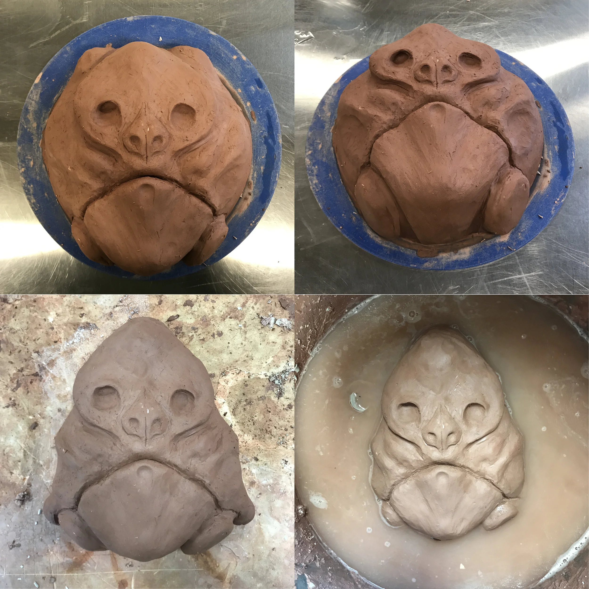 Practice sculpt (clay).