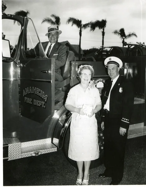 on Ground Chief Ed Stringer and wife (Margaret)