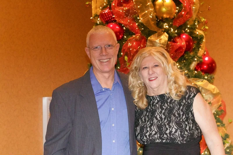 Dave and Denise Mitchell ( Retired PM coordinator and Nurse Extraordinaire) 