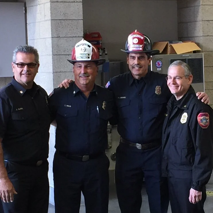 Chief Alario, Tom Wills (Last shift), Paul Lagace (Last shift), Chief Bruegman