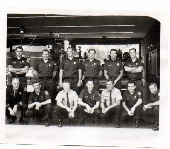 Ron Boyd  Bob Johnson  Jim Nellesen  Al Williams  Ray Weisman  Doug Beery -Lower row-	Jim Gesler  Charlie Johnson  Bud Campbell  Jim Burleson  Duane Carpenter  Ron Steele Jerry Bourne