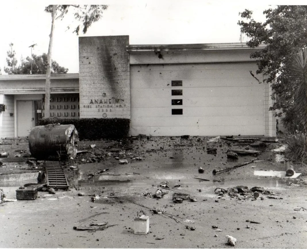 Station 7 exploded Tar truck