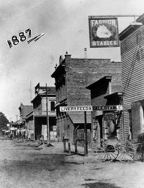 Center Street, Anaheim 1887
