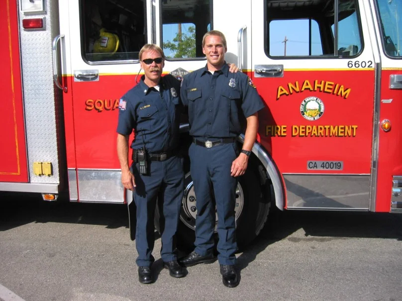 Captain CJ Watson and son Jake Watson - Engineer/Pm/USAR with Anaheim