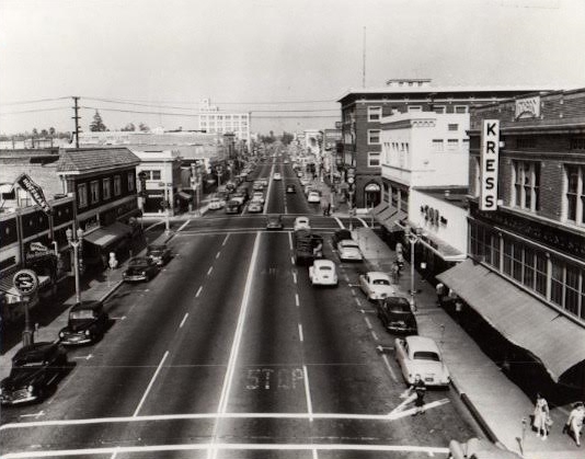 Downtown Anaheim 1950