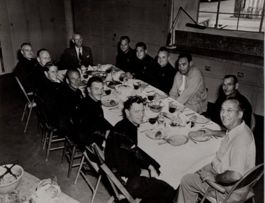 DICK BRUCE'S RETIREMENT PARTY , 1950