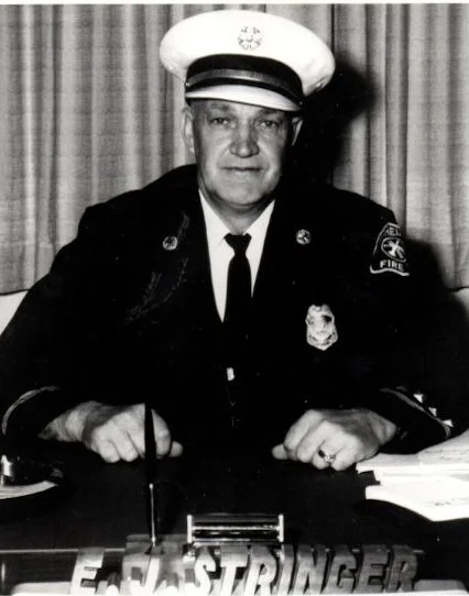 Fire Chief Edward J. Stringer , 1950 - 1971
