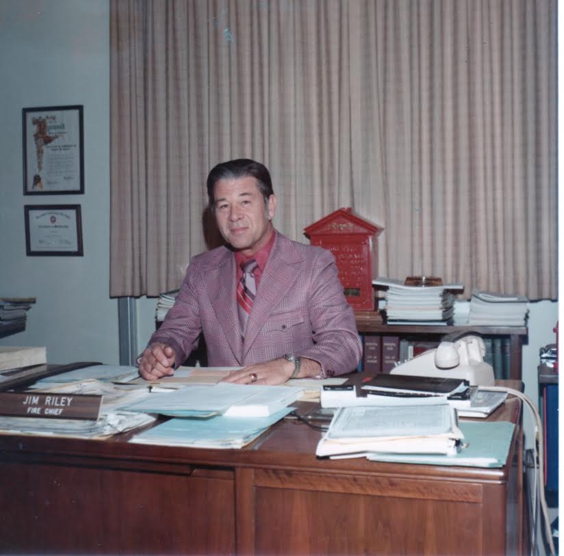 Fire Chief Jim Riley 1971 to 1979 passed away 2/19/2016