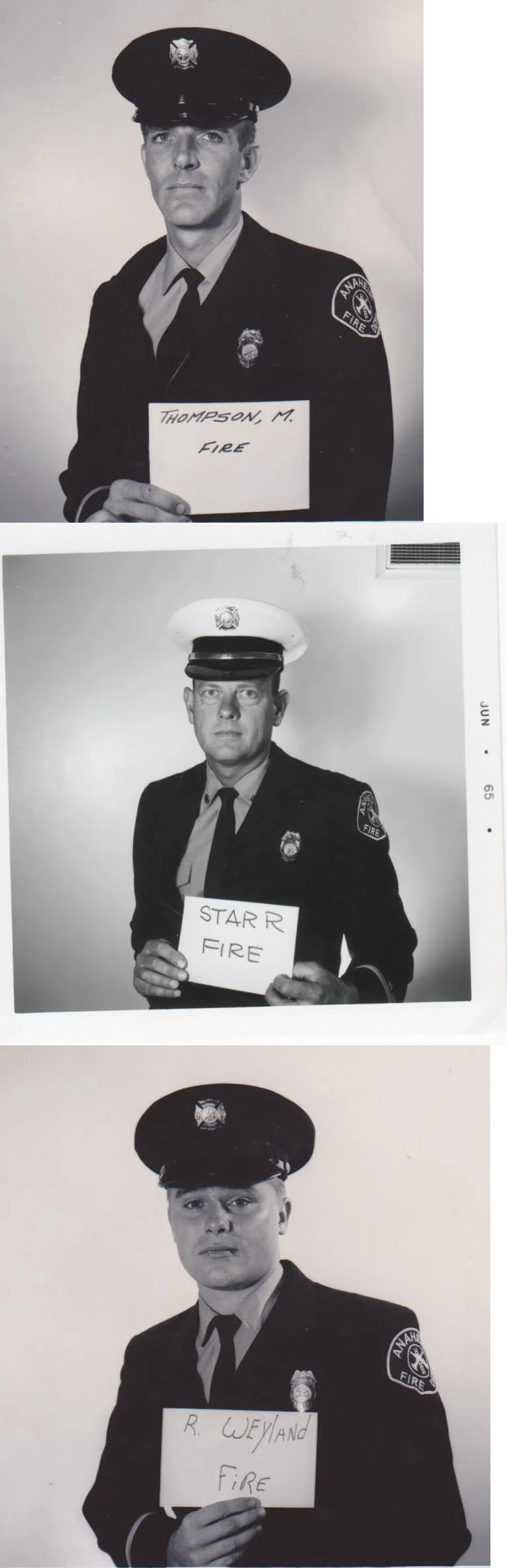 Martel Thompson 1963 1984, Jim Starr 1954 1979, Rudy Weyland 1965 1996