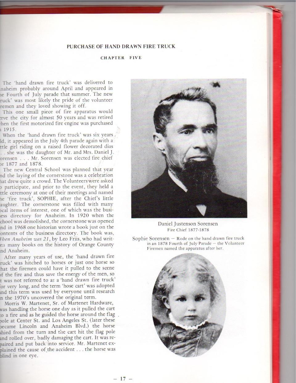 Sohpie Hose cart story