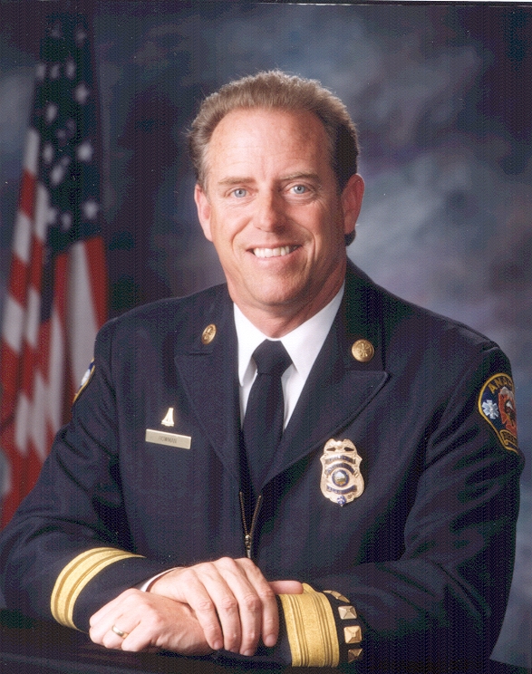 Fire Chief, Jeff Bowman - 1986 2002