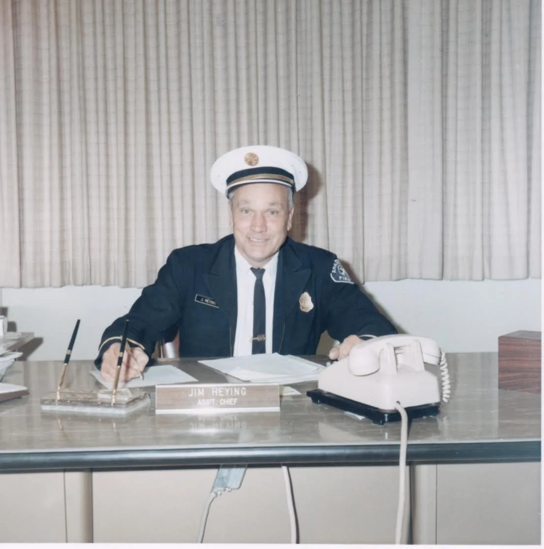 Assistant Chief Jim Heying 1971